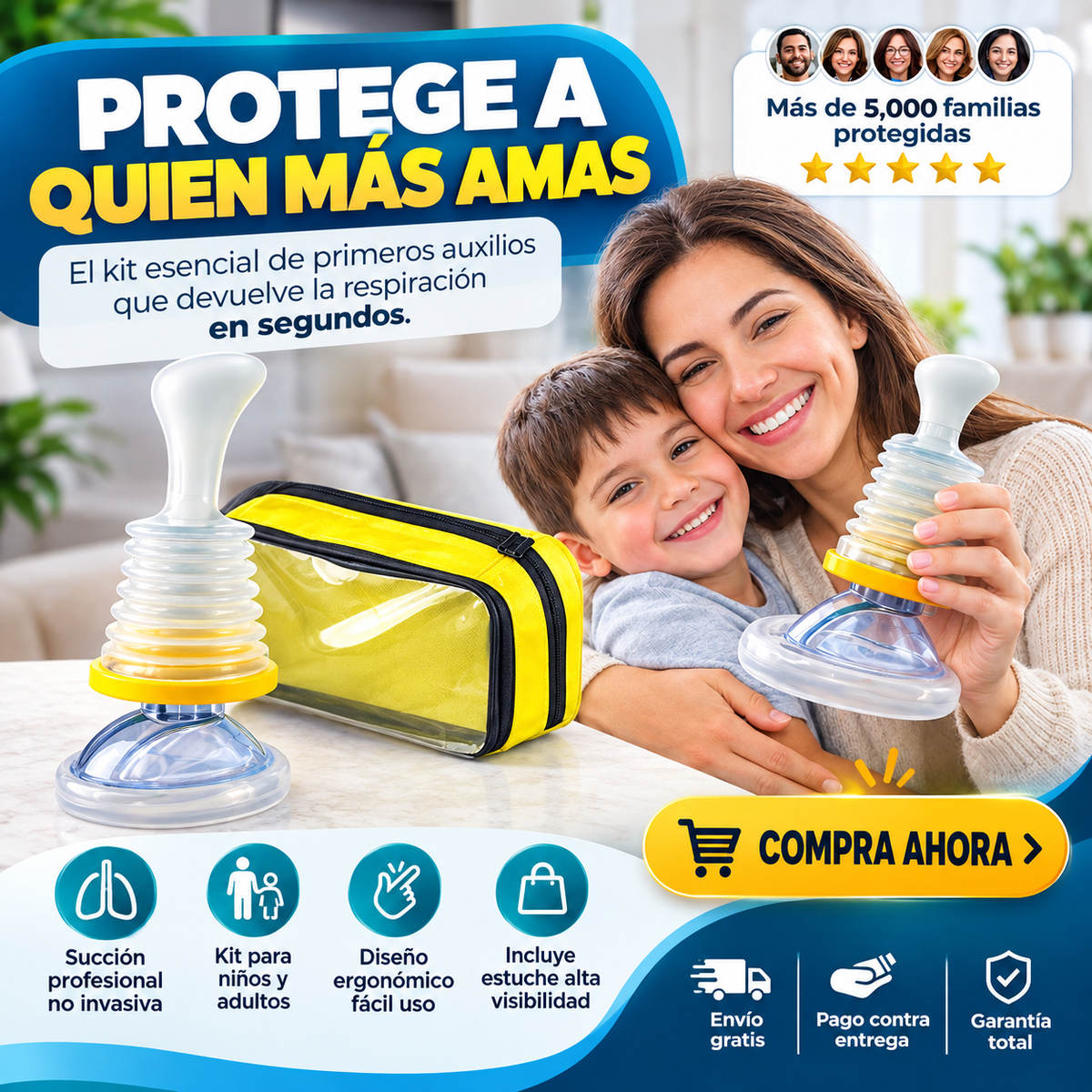 ASFIX®- Kit Antiasfixia Protege la vida de quien más amas.