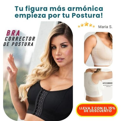 Tu nueva figura empieza con el Bra Corrector de Postura