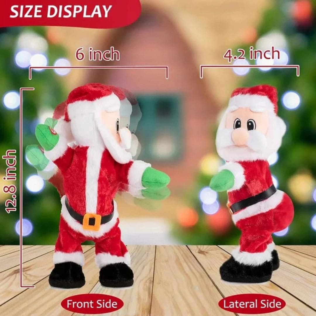 Papá Noel Twerking: El adorno más esperado y viral de esta Navidad.