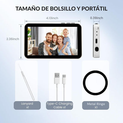 SelfieMax® Graba, encuadra y sonríe sin adivinar!