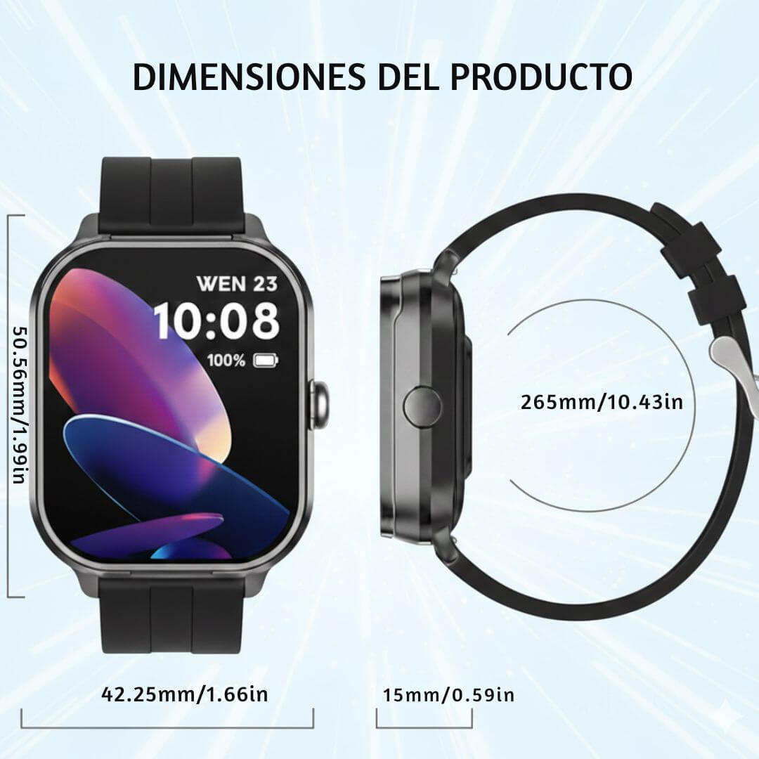 Smart Watch D8 PRO® Tecnología que se adapta a tu ritmo.
