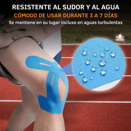 TAPE® Cinta de Kinesiologíca X 10 Unid. Menos dolor, más movimiento.