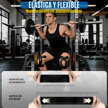 TAPE® Cinta de Kinesiologíca X 10 Unid. Menos dolor, más movimiento.