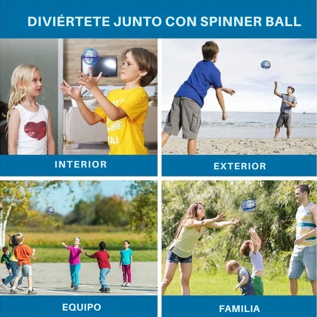 Spinner Ball Lánzala, mírala girar y volver… ¡te sorprenderá!