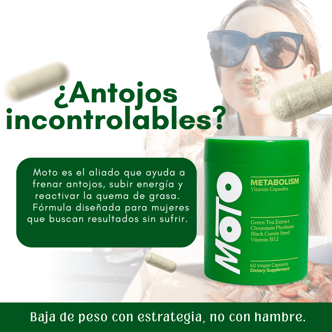 Positiv Moto® El control para tus antojos sin restricciones.